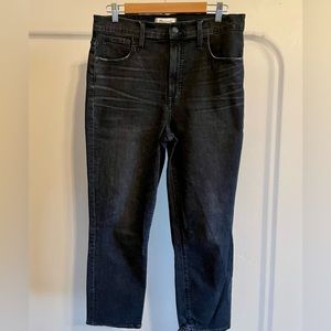 Madewell perfect vintage crop jean sz 31